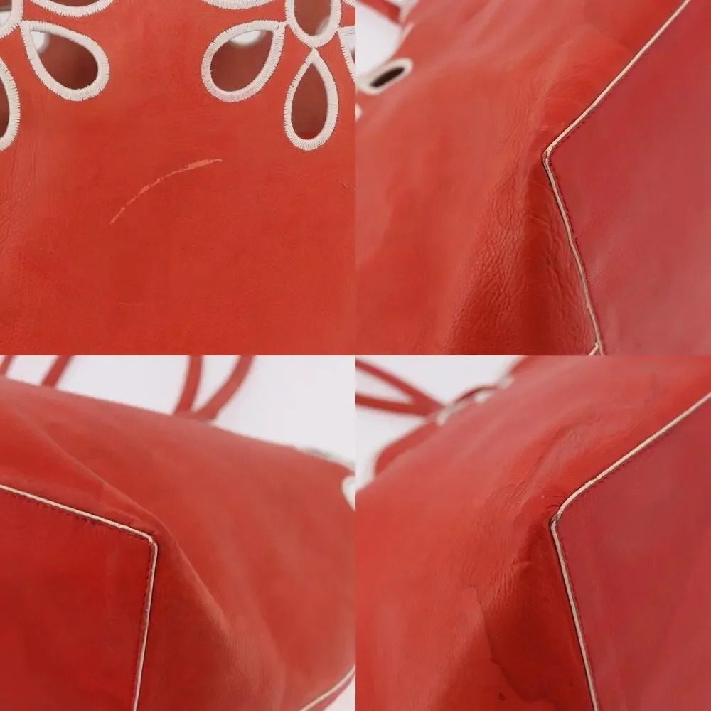 Celine Leather Classic Tote Orange